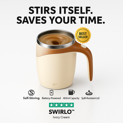 EverStir Self-Stirring Coffee Mug