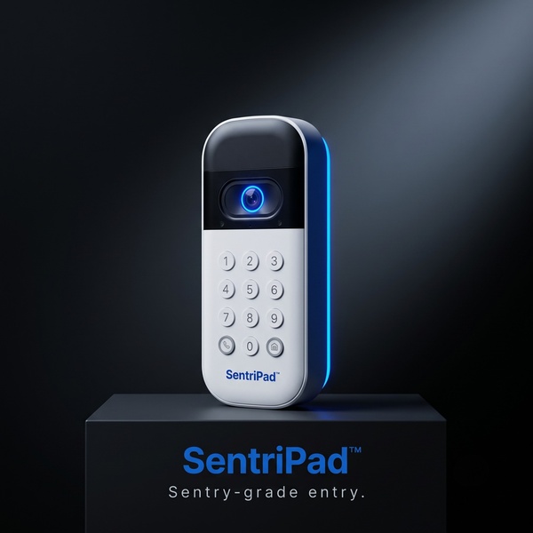SentriPad Smart Garage Video Keypad
