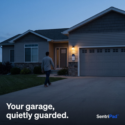 SentriPad Smart Garage Video Keypad