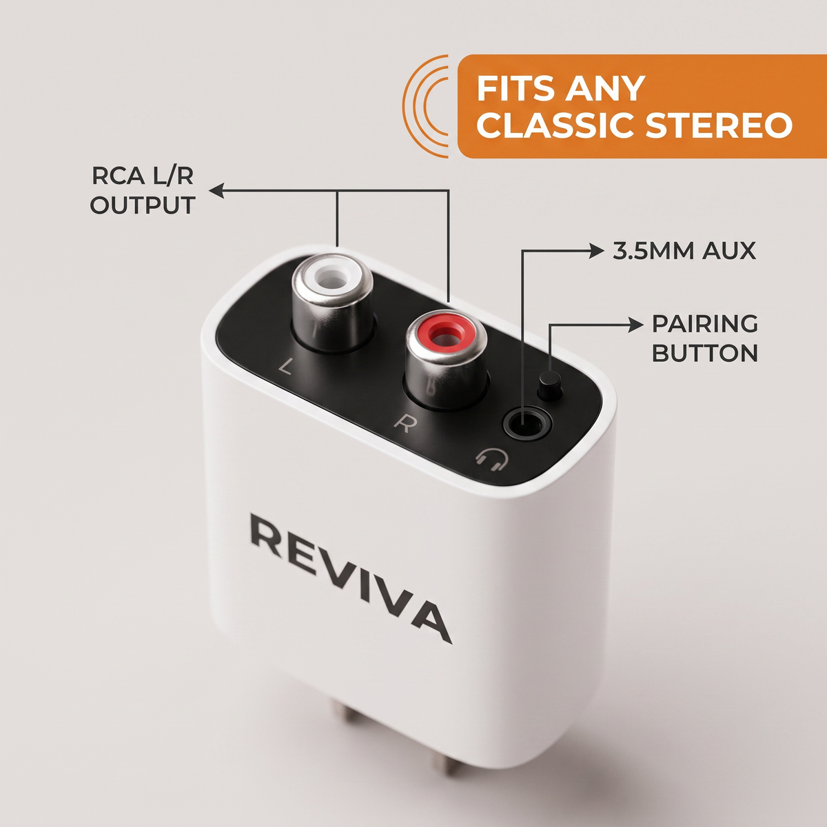 Reviva Bluetooth Stereo Adapter